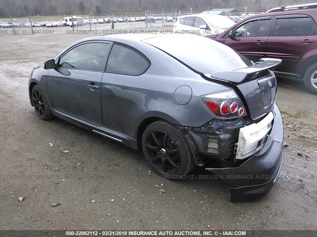 JTKDE167480273881 - 2008 TOYOTA SCION TC 灰色 照片 3