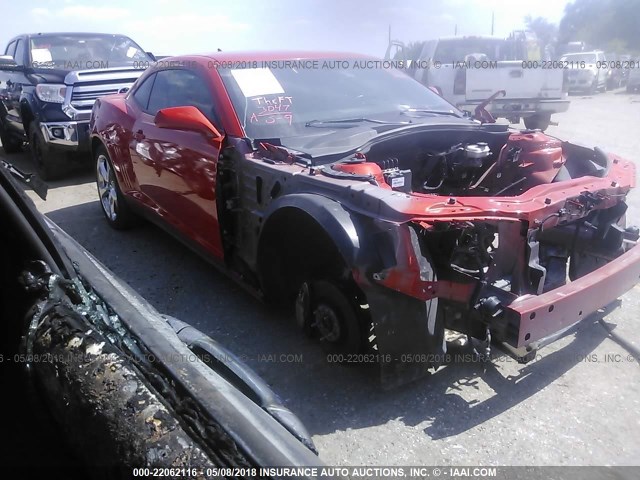 2G1FT1EW1C9103399 - 2012 CHEVROLET CAMARO 2SS ORANGE photo 1