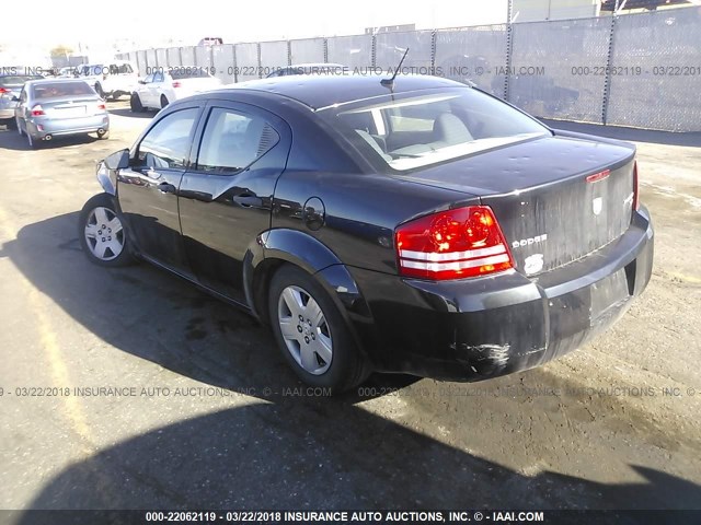 1B3CC4FB6AN139169 - 2010 DODGE AVENGER SXT BLACK photo 3