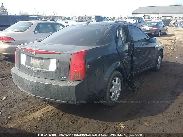 1G6DM57TX60129555 - 2006 CADILLAC CTS BLACK photo 4