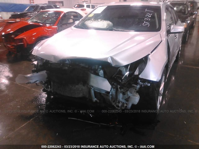 1G11H5SLXEF110021 - 2014 CHEVROLET MALIBU LTZ 银色 照片 6