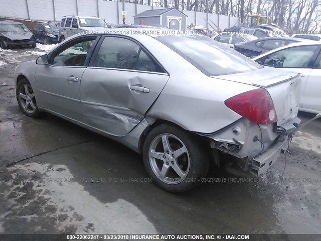 1G2ZG58N874129563 - 2007 PONTIAC G6 SE SILVER photo 3