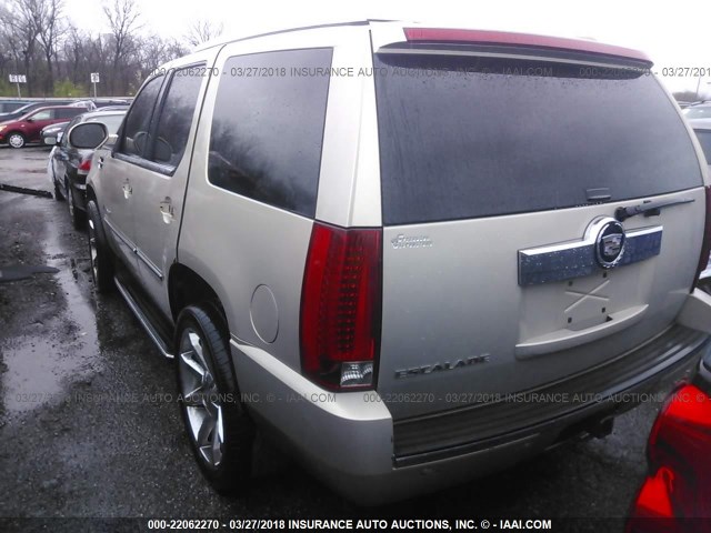 1GYFK63807R214933 - 2007 CADILLAC ESCALADE LUXURY ოქროსფერი ფოტო 3