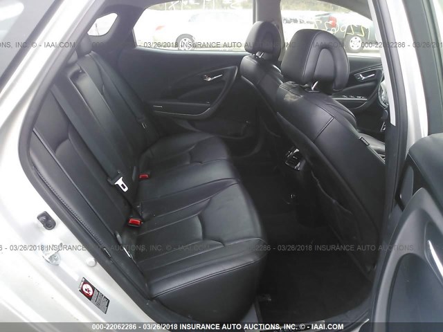 KMHFG4JG6GA507719 - 2016 HYUNDAI AZERA SILVER photo 8