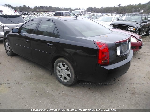 1G6DP567150177178 - 2005 CADILLAC CTS HI FEATURE V6 BLACK photo 3