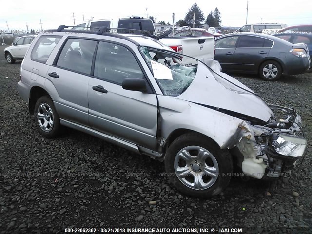 JF1SG63637H714178 - 2007 SUBARU FORESTER 2.5X/SPORTS 2.5X SILVER photo 1