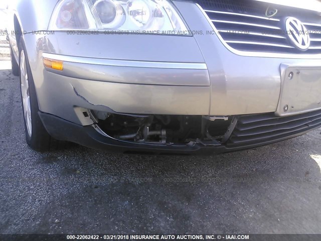 WVWRH63B62P437365 - 2002 VOLKSWAGEN PASSAT GLX 灰色 照片 6