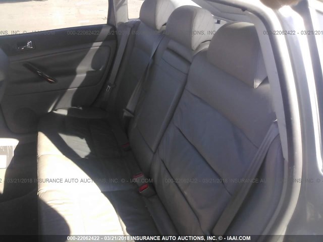 WVWRH63B62P437365 - 2002 VOLKSWAGEN PASSAT GLX 灰色 照片 8