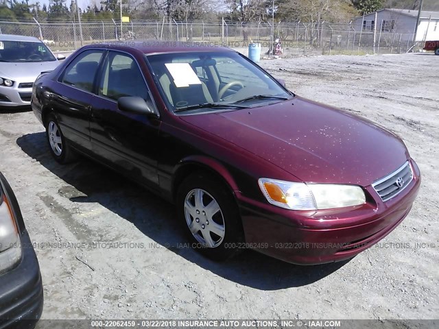 4T1BG28K7YU933013 - 2000 TOYOTA CAMRY CE/LE/XLE BURGUNDY photo 1