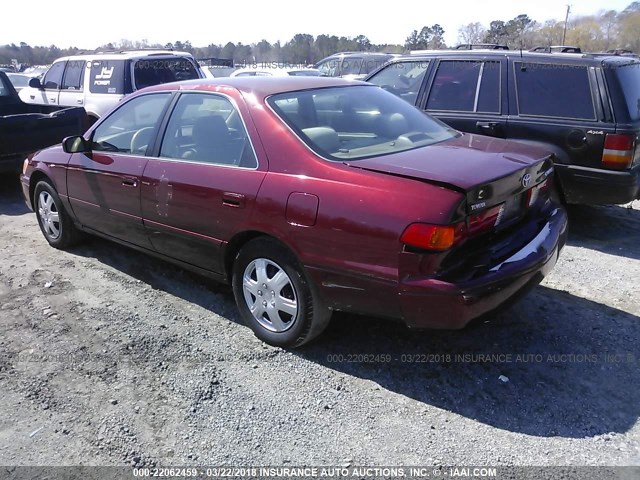 4T1BG28K7YU933013 - 2000 TOYOTA CAMRY CE/LE/XLE BURGUNDY photo 3