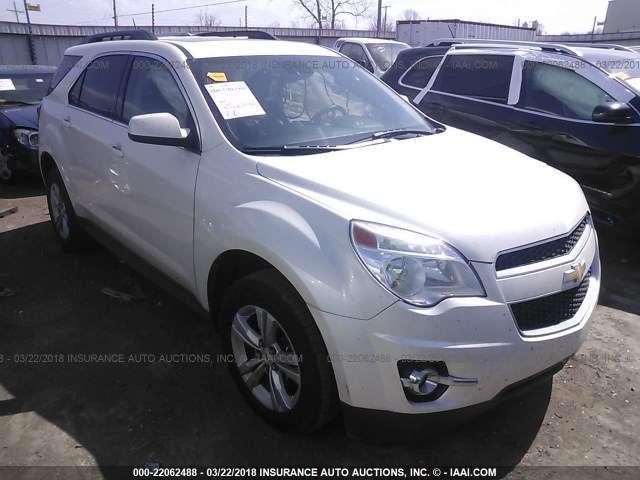 1GNALCEK9FZ101699 - 2015 CHEVROLET EQUINOX LT თეთრი ფოტო 1