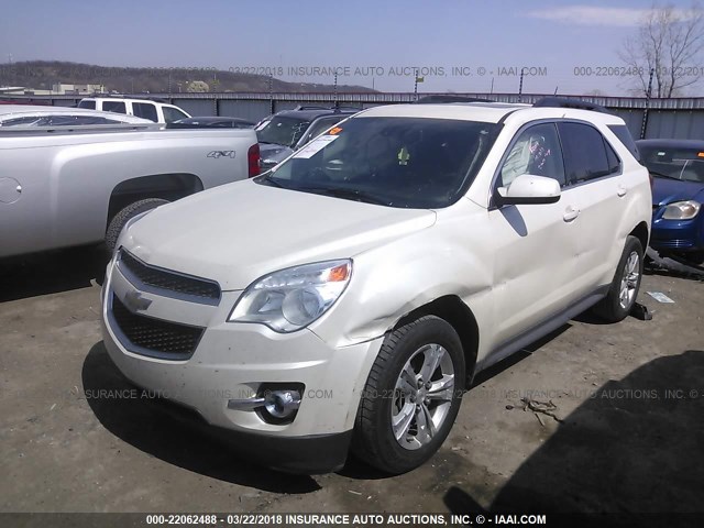 1GNALCEK9FZ101699 - 2015 CHEVROLET EQUINOX LT თეთრი ფოტო 2