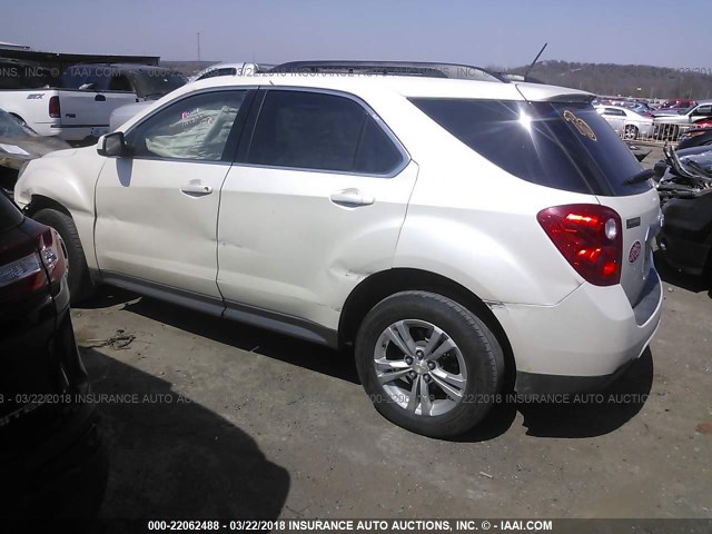 1GNALCEK9FZ101699 - 2015 CHEVROLET EQUINOX LT თეთრი ფოტო 3