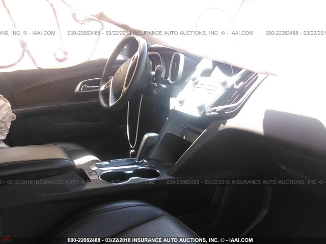 1GNALCEK9FZ101699 - 2015 CHEVROLET EQUINOX LT თეთრი ფოტო 5