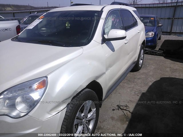1GNALCEK9FZ101699 - 2015 CHEVROLET EQUINOX LT თეთრი ფოტო 6