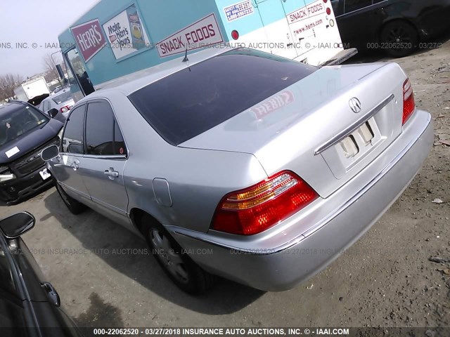 JH4KA96512C010761 - 2002 ACURA 3.5RL GRAY photo 3