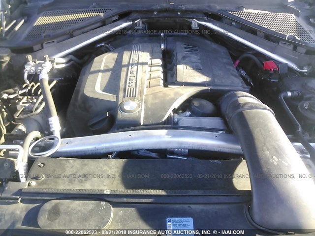 5UXZV4C57BL404162 - 2011 BMW X5 XDRIVE35I BLACK photo 10