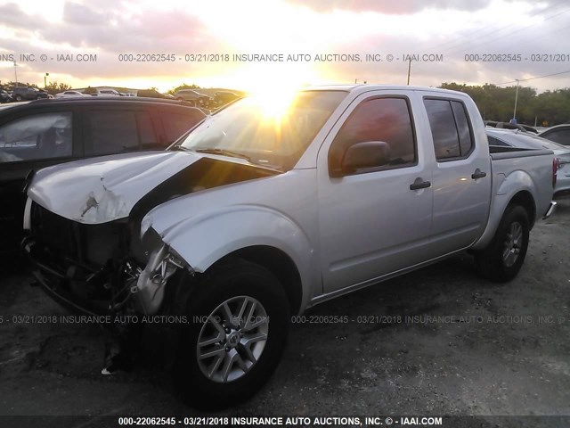 1N6AD0ER8GN794367 - 2016 NISSAN FRONTIER S/SV/SL/PRO-4X GRAY photo 2