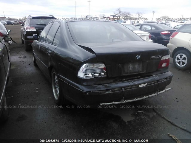 WBADT63441CF06716 - 2001 BMW 530 I AUTOMATIC BLACK photo 3