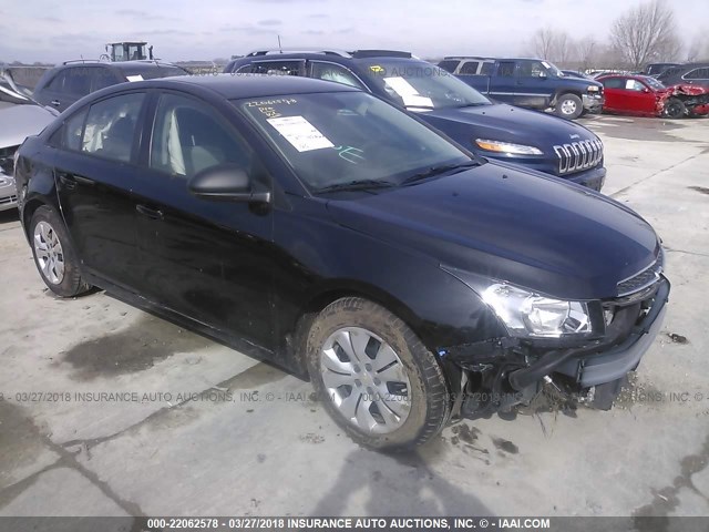1G1PA5SH8D7222545 - 2013 CHEVROLET CRUZE LS BLACK photo 1