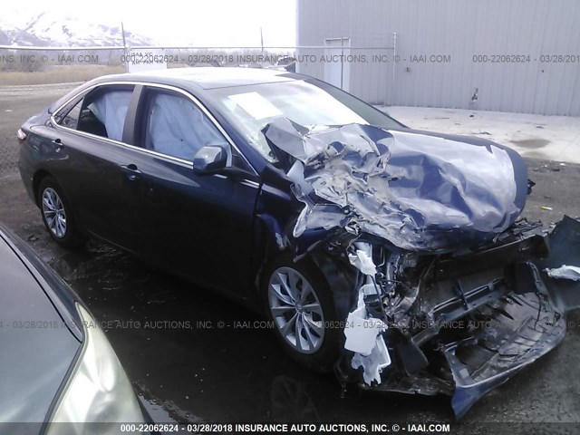 4T4BF1FK1GR544386 - 2016 TOYOTA CAMRY LE/XLE/SE/XSE BLUE photo 1