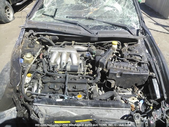 JN1DA31AX2T312760 - 2002 NISSAN MAXIMA GLE/SE GRAY photo 10