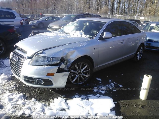 WAUKGAFB0BN033294 - 2011 AUDI A6 PRESTIGE 银色 照片 2