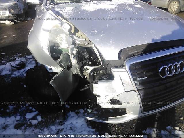WAUKGAFB0BN033294 - 2011 AUDI A6 PRESTIGE 银色 照片 6