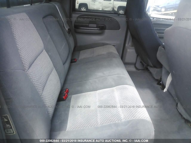 1FTNW21F63EB09184 - 2003 FORD F250 SUPER DUTY GRAY photo 8