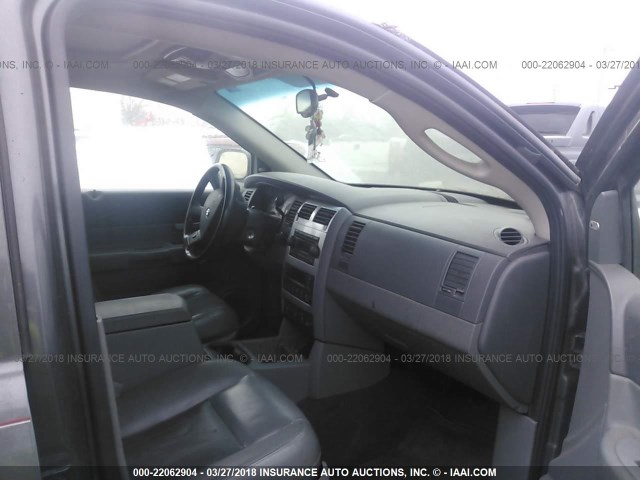 1D4HB58DX4F177341 - 2004 DODGE DURANGO LIMITED GRAY photo 5