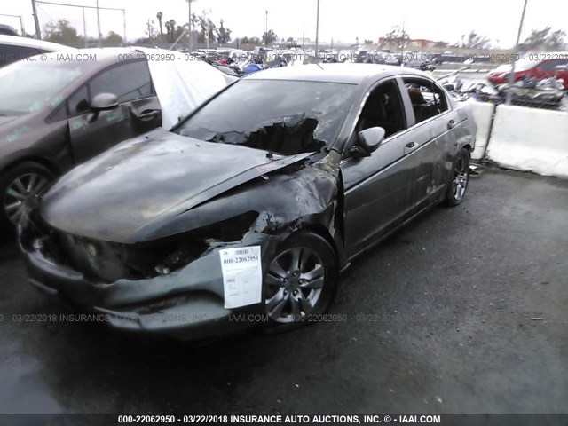 1HGCP2F45CA224363 - 2012 HONDA ACCORD LXP GRAY photo 2