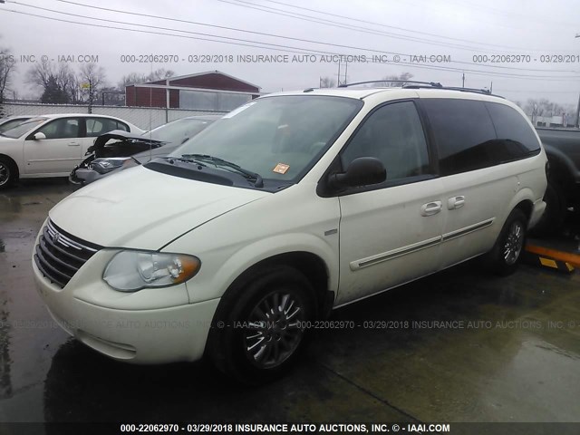 2A4GP54L87R151819 - 2007 CHRYSLER TOWN & COUNTRY TOURING WHITE photo 2