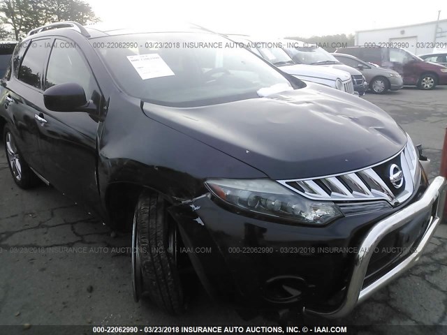 JN8AZ18W59W205482 - 2009 NISSAN MURANO S/SL/LE BLACK photo 6