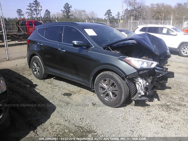 5XYZU3LB3EG137767 - 2014 HYUNDAI SANTA FE SPORT  BLACK photo 1