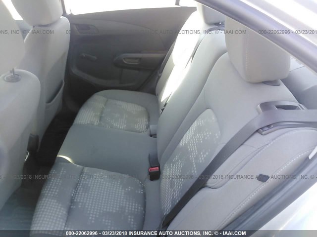 1G1JA5SH2F4145858 - 2015 CHEVROLET SONIC LS SILVER photo 8