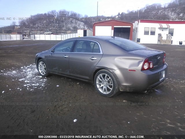 1G1ZE5E7XAF143945 - 2010 CHEVROLET MALIBU LTZ 金色 照片 3