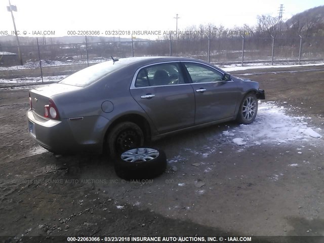 1G1ZE5E7XAF143945 - 2010 CHEVROLET MALIBU LTZ 金色 照片 4