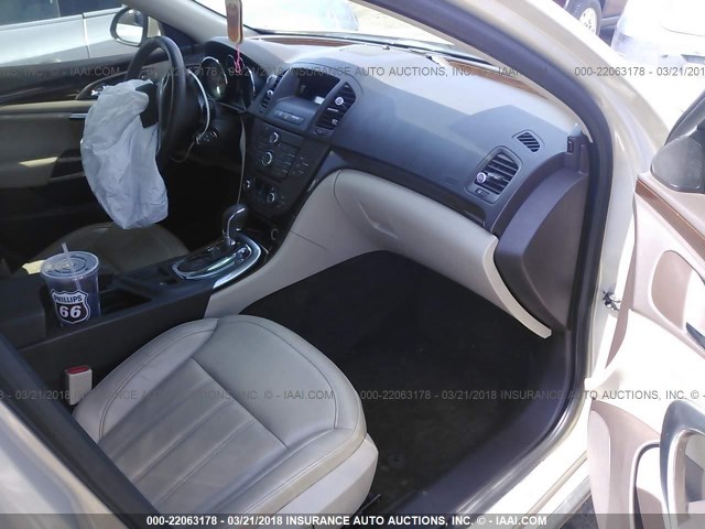 2G4GN5EC2B9175337 - 2011 BUICK REGAL CXL 金色 照片 5