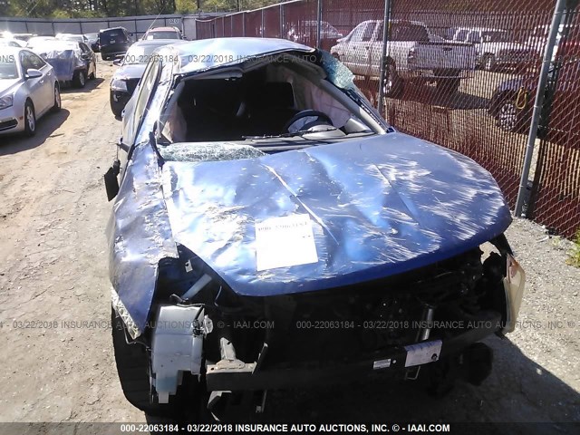 JN8AS58TX8W001356 - 2008 NISSAN ROGUE S/SL BLUE photo 6