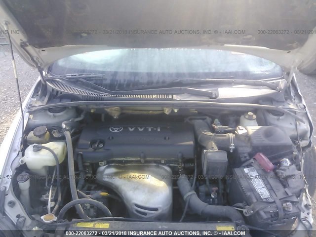 JTKDE167850028674 - 2005 TOYOTA SCION TC 银色 照片 10