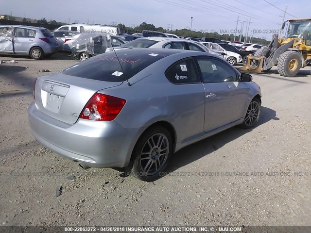 JTKDE167850028674 - 2005 TOYOTA SCION TC 银色 照片 4