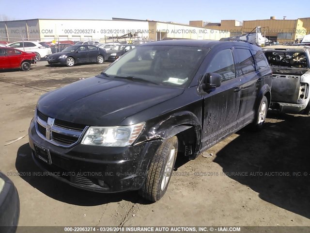 3D4PG5FV8AT190437 - 2010 DODGE JOURNEY SXT Dark Blue photo 6