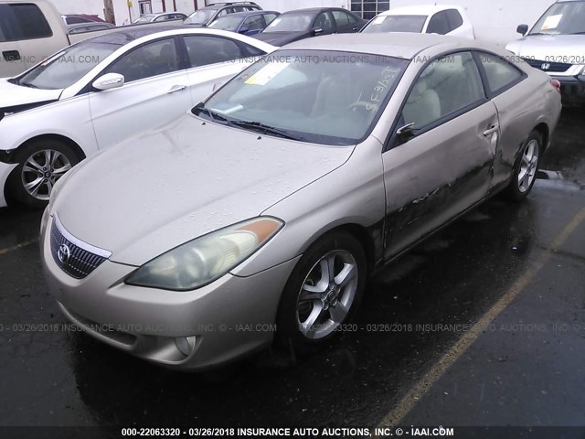 4T1CA38P84U035425 - 2004 TOYOTA CAMRY SOLARA SE/SLE Champagne photo 2