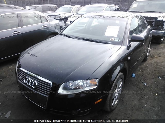 WAUDF78E96A222982 - 2006 AUDI A4 2.0T QUATTRO BLACK photo 2