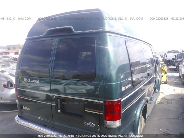 1FDRE14L31HA73834 - 2001 FORD ECONOLINE E150 VAN GREEN photo 4