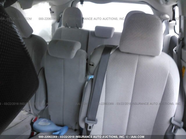 5TDKK3DC6DS403198 - 2013 TOYOTA SIENNA LE SILVER photo 5