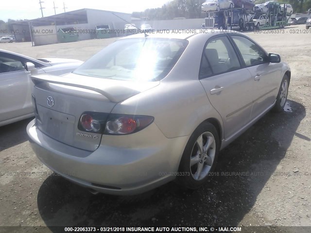 1YVHP80C385M14678 - 2008 MAZDA 6 I SILVER photo 4