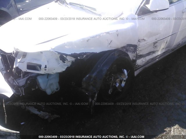 1G1ZC5EB3AF254296 - 2010 CHEVROLET MALIBU 1LT 白色 照片 6