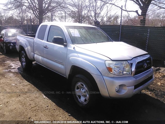 5TEUU42N16Z298556 - 2006 TOYOTA TACOMA ACCESS CAB Күміс фото 1