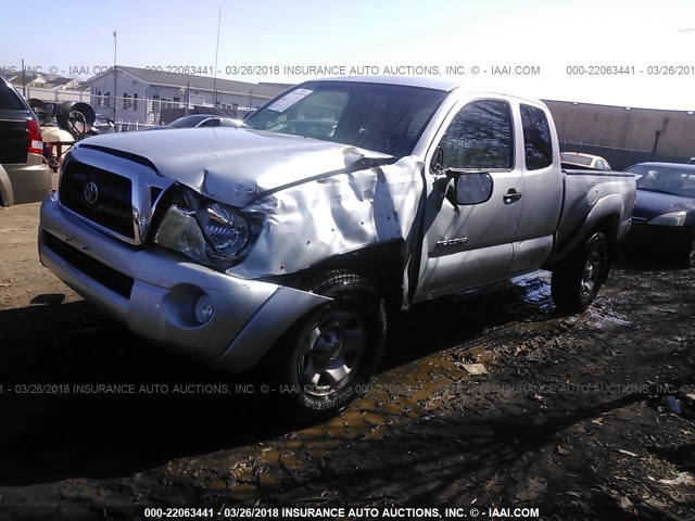5TEUU42N16Z298556 - 2006 TOYOTA TACOMA ACCESS CAB Күміс фото 2